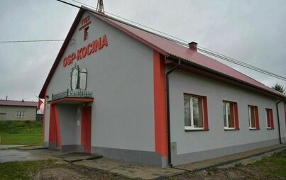 Zdjęcie do Końcowy etap prac remontowo-budowlanych w remizie OSP w Kocinie