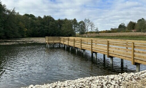 Zdjęcie do Nowe miejsca rekreacji powstały na terenie gminy Opatowiec