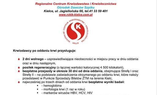 „ Łączy nas krew, która ratuje życie ” 