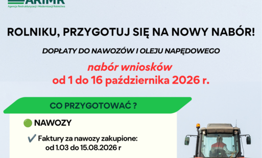 dopłaty do nawozów i oleju napędowego